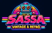 Logotipo Sassá Vintage & Retrô